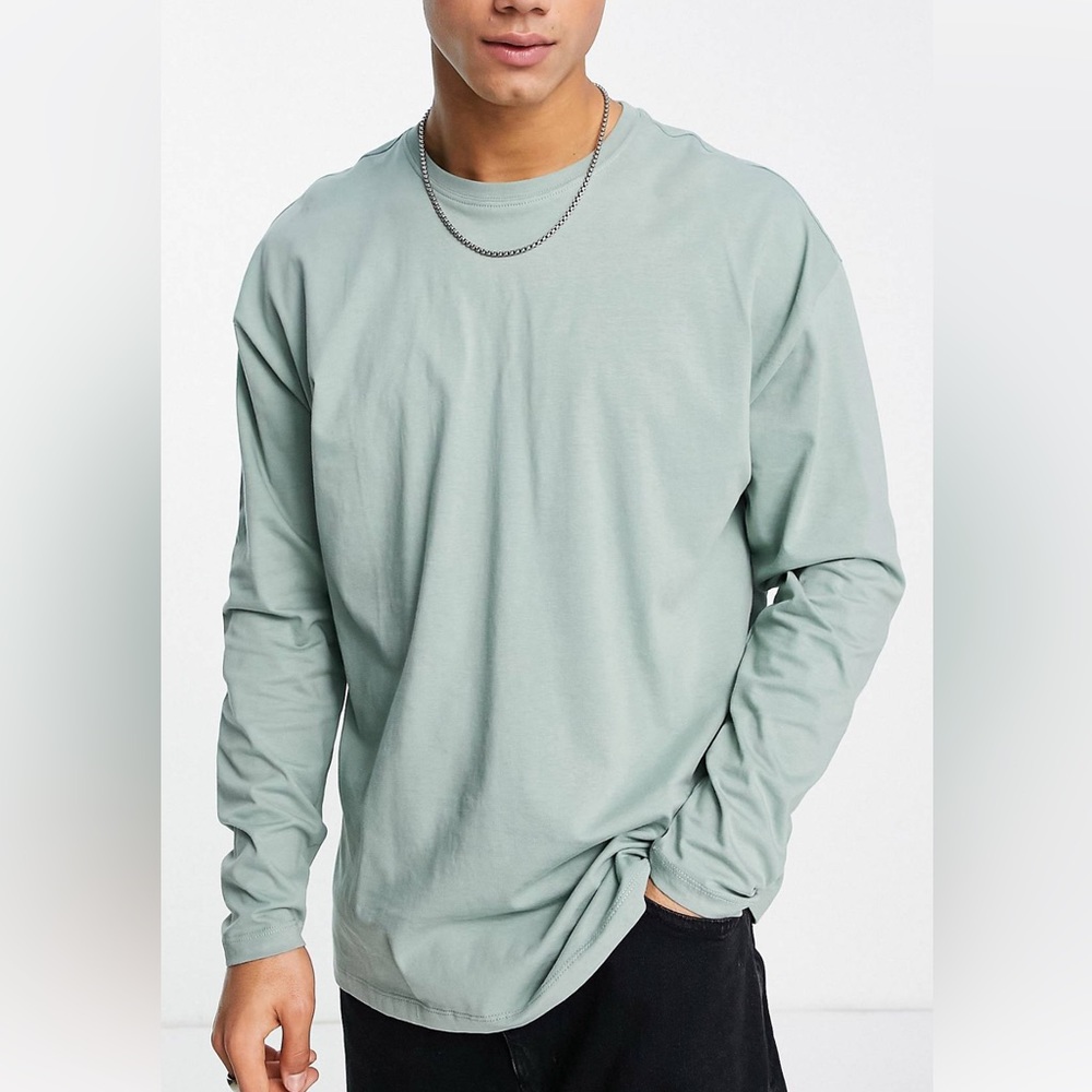New look long sleeve oversized t-shirt